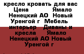 кресло-кровать для вас › Цена ­ 2 500 - Ямало-Ненецкий АО, Новый Уренгой г. Мебель, интерьер » Диваны и кресла   . Ямало-Ненецкий АО,Новый Уренгой г.